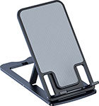 Подставка  Choetech складная, тонкая, для телефонов/планшетов, серый (H064) сумка дорожная на молнии складная в косметичку серый