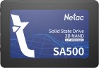 Накопитель SSD Netac 2.5 SA500 960 Гб SATA III NT01SA500-960-S3X накопитель ssd netac m 2 n535n 512 гб sata iii nt01n535n 512g n8x
