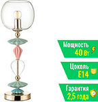 Настольная лампа Odeon Light CLASSIC BIZET/золото/разноцветный (4855/1T) geomag classic gm274 игрушка из неодимовых магнитов 142 шт разноцветный