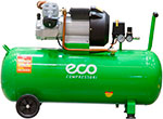 Компрессор Eco AE-1005-3, 440 л/мин, 8 атм, коаксиальный масляный ресивер, 100 л, 220 В, 2.20 кВт - фото 1
