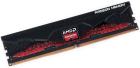 

Оперативная память AMD DDR5 16Gb 4800MHz Entertainment Black (R5S516G4800U1S), Черный/красный