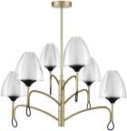

Люстра подвесная Vele Luce Oro VL5654P16, Шампань/прозрачный