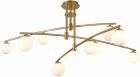 

Люстра потолочная ST Luce Sembrare SL1208.302.09, Белый/золотистый