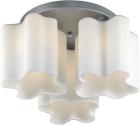 

Люстра потолочная ST Luce Onde (SL116.502.03), Никель/белый