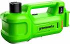 

Домкрат гидравлический Greenworks G24JACK, 24V, LED, без АКБ и ЗУ (3401407), Зеленый