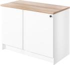 

Шкаф кухонный напольный Candy ModulE, угловой со столешницей, 120x91х61 см (TD0053871RU), белый матовый