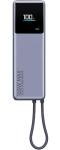 Внешний аккумулятор Xiaomi 165W Power Bank 10000mAh (Integrated Cable) GL, серый