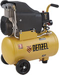 Компрессор Denzel 58171 воздушный DLC1300/24 безмасляный 1,3 кВт компрессор воздушный безмасляный denzel рс 1 6 180 1 1 квт 180 л мин 6 л 58057