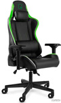 Кресло игровое Warp XN-BGN черно-салатовое игровое компьютерное кресло sharkoon elbrus 2 черно красное