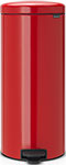 Мусорный бак с педалью Brabantia NewIcon 111808 красный  30л - фото 1