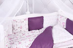 

Комплект в кроватку Amarobaby АМЕЛИ белый 15 предметов