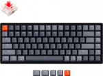 Клавиатура беспроводная Keychron K2, 84 клавиши, алюминиевый корпус, RGB подсветка, Hot-Swap, Gateron Red Switch (K2-C1H) подсветка 2 4ghz беспроводная клавиатура air mouse touchpad ручной пульт дистанционного управления