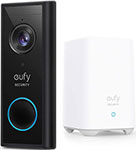 

Видео-дверной звонок Eufy by Anker Black Video Doorbell 2K Home base 2 (E82101W4-BK)