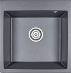 Кухонная мойка Emar EMQ-1510.Q Оникс сувенир яблоко 3 8 см чёрный оникс