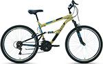 Велосипед Altair MTB FS 26 1.0 26 18 ск. рост. 16 бежевый/черный RBKT1F16E002