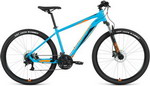 Велосипед Forward APACHE 27.5 3.2 HD 24 ск. рост 17 бирюзовый/оранжевый RBK22FW27363