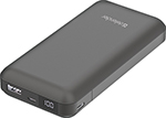 

Внешний аккумулятор Defender ExtraLife 16000S 16000mAh 2.1A LCD дисплей (83666)