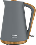Чайник электрический Tesler KT-1740 GREY тостер tesler tt 204 grey