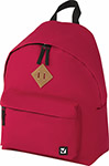 Рюкзак  Brauberg универсальный, сити-формат, один тон, красный, 20 литров, 41х32х14 cм, 225379 рюкзак для школы и офиса brauberg