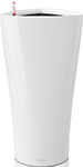 Напольное кашпо с автополивом Lechuza DELTA 30, с субстратом в комплекте, пластик, белое, Д29 В56,5 см, 8 л, 15500