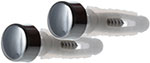 Крепеж для полок Fixsen с заглушкой, хром (FX-700) разделитель для полок корзин larvij 48x12x1 2 см пластик белый