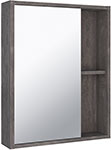 Зеркальный шкаф Runo Эко 52, железный камень (00-00001324)