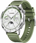 Умные часы Huawei Watch GT 4, PNX-B19, 55020BGY, Green Leather
