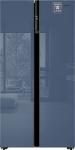

Холодильник Side-by-Side Weissgauff WSBS 600 NoFrost Inverter Blue Glass, Синий