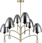 

Люстра подвесная Vele Luce Oro VL5654P26, Шампань/дымчатый
