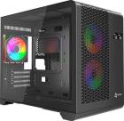 

Компьютерный корпус 4FAN XZ Megabit Black wFans, Черный