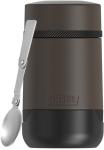 

Термос для еды Thermos TS3029 BK, из нерж. стали, с ложкой, 0.5л (563422), Коричневый