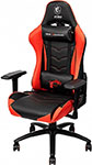 Игровое компьютерное кресло MSI MAG CH120 черно-красное