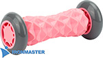 Роликовый массажер Ironmaster розовый