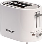 Тостер Galaxy GL2908 тостер galaxy gl 2912 1200 вт 7 режимов прожарки 2 тоста серо голубой