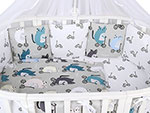 

Бортик в кроватку Amarobaby Велосипедисты 12 предметов AMARO-3112-Ve