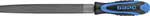 Напильник полукруглый Барс 15848, 200 мм, двухкомпонентная рукоятка