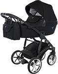 

Коляска детская 2 в 1 Junama JUNAMA TERMO LINE TEX JTLT-05 (ткань черная/рама черная)