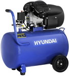 Компрессор масляный Hyundai HYC 40100 поршневой компрессор масляный mtx кк 2200 100 2 2 квт поршневой 100 л 350 л мин прямой 58033