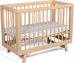 Кроватка для новорожденного Lilla Aria дерево кроватка для новорожденного lilla aria темно серая