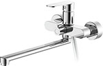 фото Смеситель для ванны haiba hb590/хром hb22590