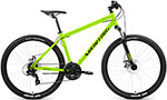 Велосипед Forward SPORTING 29 2.0 D 29 (8 скоростей, рост 19'') 2023, ярко-зеленый/черный, RB3R98140BGNXBK