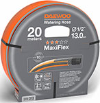 Шланг садовый Daewoo Power Products MaxiFlex диаметром 1/2 (13мм) длина 20 метров - фото 1
