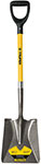 Лопата совковая  Truper фибергласовая ручка, PСY-F (17151) лопата совковая truper мини фибергласс ручка 74 см tr by f 17196