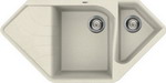 

Кухонная мойка Elleci Ego Corner granitec (62) Bianco Antico LGECOR 62
