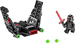 

Конструктор Lego, Star Wars TM Микрофайтеры: шаттл Кайло Рена 75264