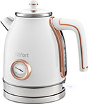Чайник электрический Kitfort KT-6102-3, белый с золотом фен kitfort кт 3210 550 вт белый оранжевый