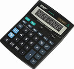 Калькулятор настольный Staff STF-888-16 (200х150мм), 16 разрядов, двойное питание, 250183 калькулятор карманный staff stf 899 117х74 мм 8 разрядов двойное питание 250144