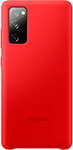 фото Чехол-накладка samsung galaxy s20 fe silicone cover красный (ef-pg780tregru)