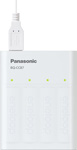 фото Зу panasonic basic (k-kj87mcc40usb) для 2 или 4 акк аа/ааа ni-mh с usb-выходом 10 часов и 4шт аа 1900 мач