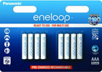 

Аккумулятор Panasonic Eneloop AAA 750 8BP (BK-4MCCE/8BE)